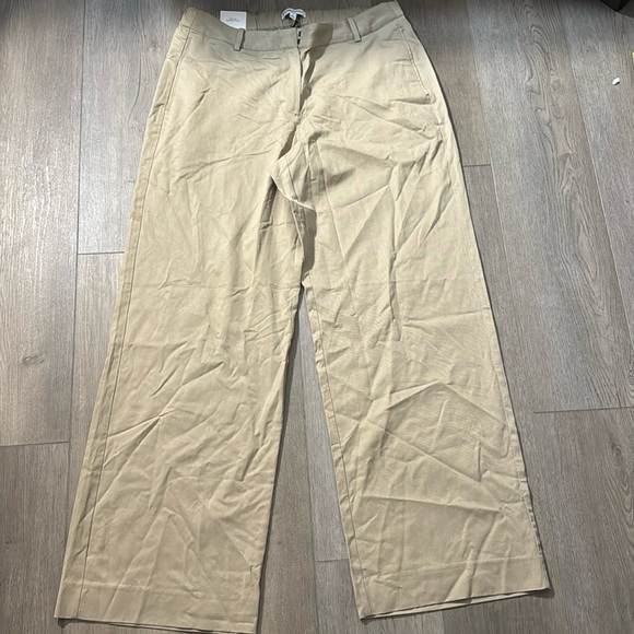 NWT! Banana Republic Workwear Khaki Beige The Everyday Wide Leg Pant-Tall Sizes🔹 - Picture 6 of 9
